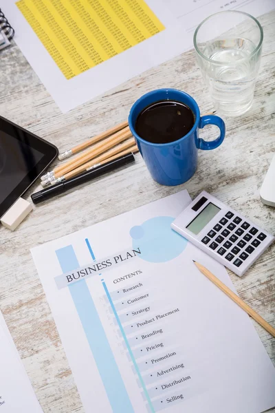 Business Plan — Stock Photo, Image